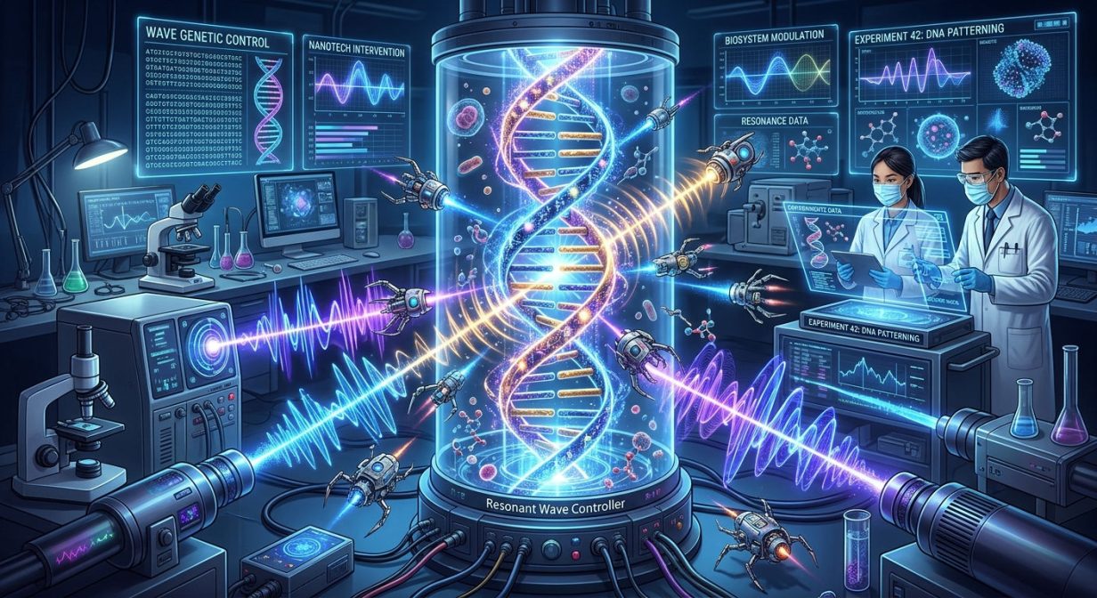 Wave Genetic Nanotechnologies for Biosystem Control: Theory and Experiments 1