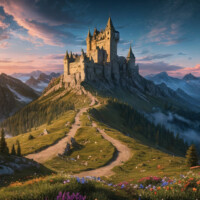 Fantastic worlds paintings by Adaris 33 Fantastic worlds paintings by Adaris 32