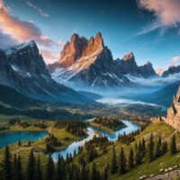 Fantastic worlds paintings by Adaris 37 Fantastic worlds paintings by Adaris 36