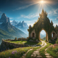 Fantastic worlds paintings by Adaris 39 Fantastic worlds paintings by Adaris 38