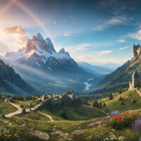 Fantastic worlds paintings by Adaris 49 Fantastic worlds paintings by Adaris 48