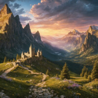 Fantastic worlds paintings by Adaris 53 Fantastic worlds paintings by Adaris 52