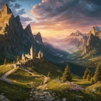 Fantastic worlds paintings by Adaris 53 Fantastic worlds paintings by Adaris 52