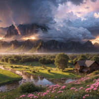 Fantastic worlds paintings by Adaris 11 Fantastic worlds paintings by Adaris 10