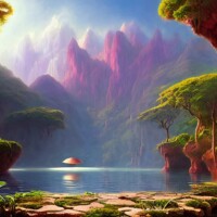 UFO waiting to return home Visionary Art by Adaris UFO waiting to return home Visionary Art by Adaris
